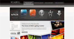Desktop Screenshot of nicolaudie.com